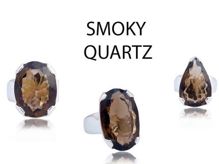 SMOKY QUARTZ FACETED