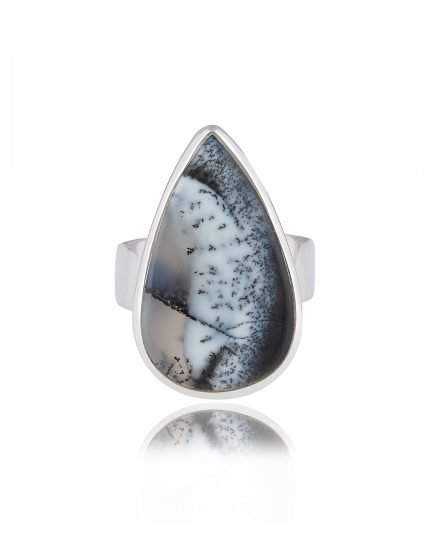DENDRITIC AGATE RING