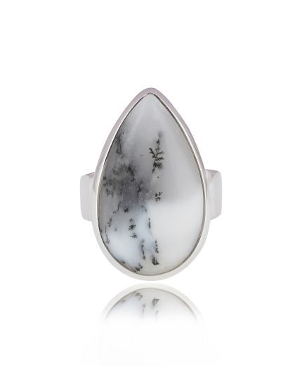 DENDRITIC AGATE RING