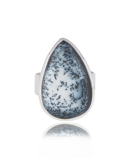 DENDRITIC AGATE RING