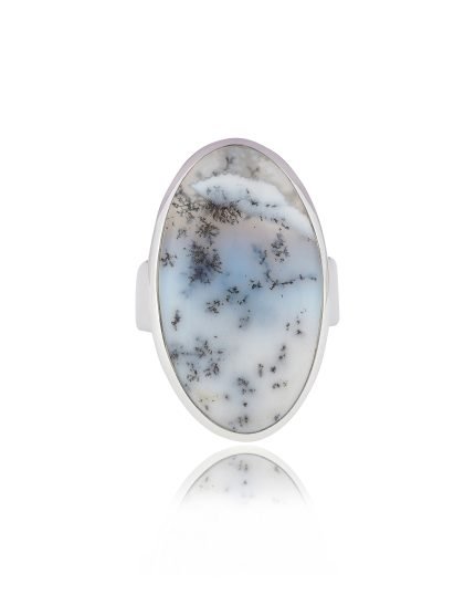 DENDRITIC AGATE RING