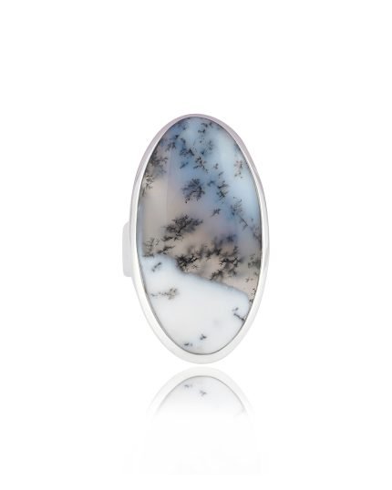 DENDRITIC AGATE RING