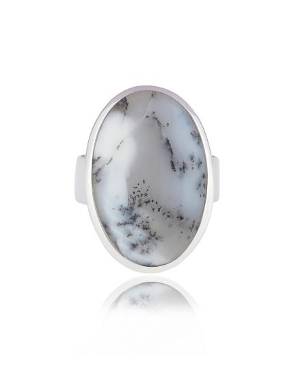 DENDRITIC AGATE RING