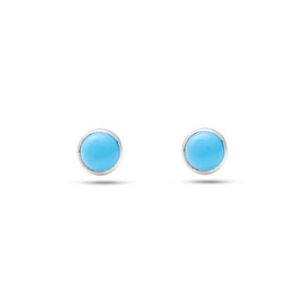 SLEEPING BEAUTY TURQUOISE 5MM STUD